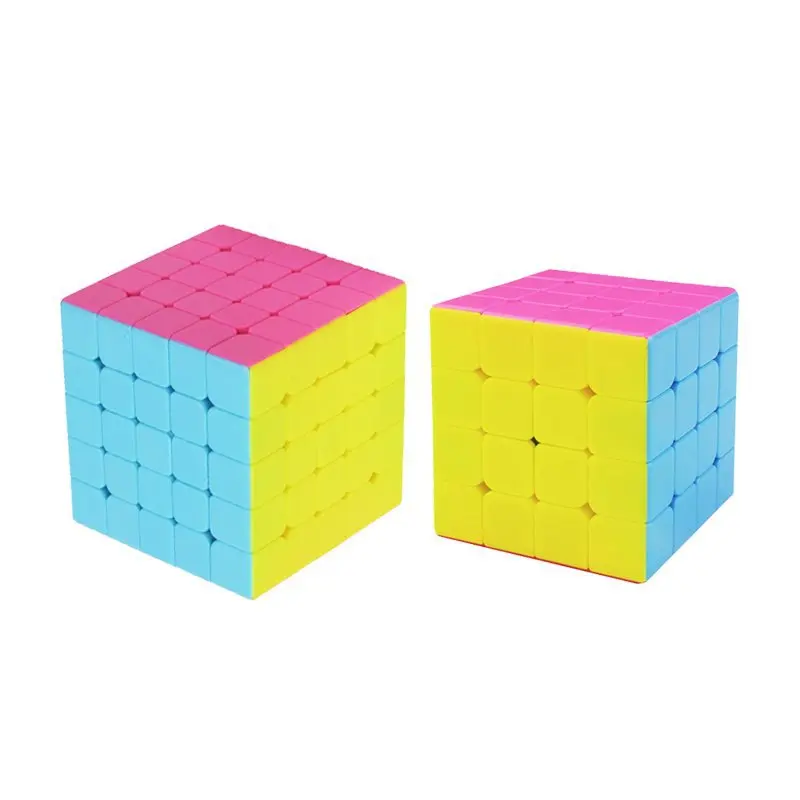 4PCS YUXIN ZHISHENG 2x2 3x3 4x4 5x5 Magic Cube Set Speed Puzzle 2*2 3*3 4*4 5*5 Professional Educational Toys Kids | Игрушки и хобби