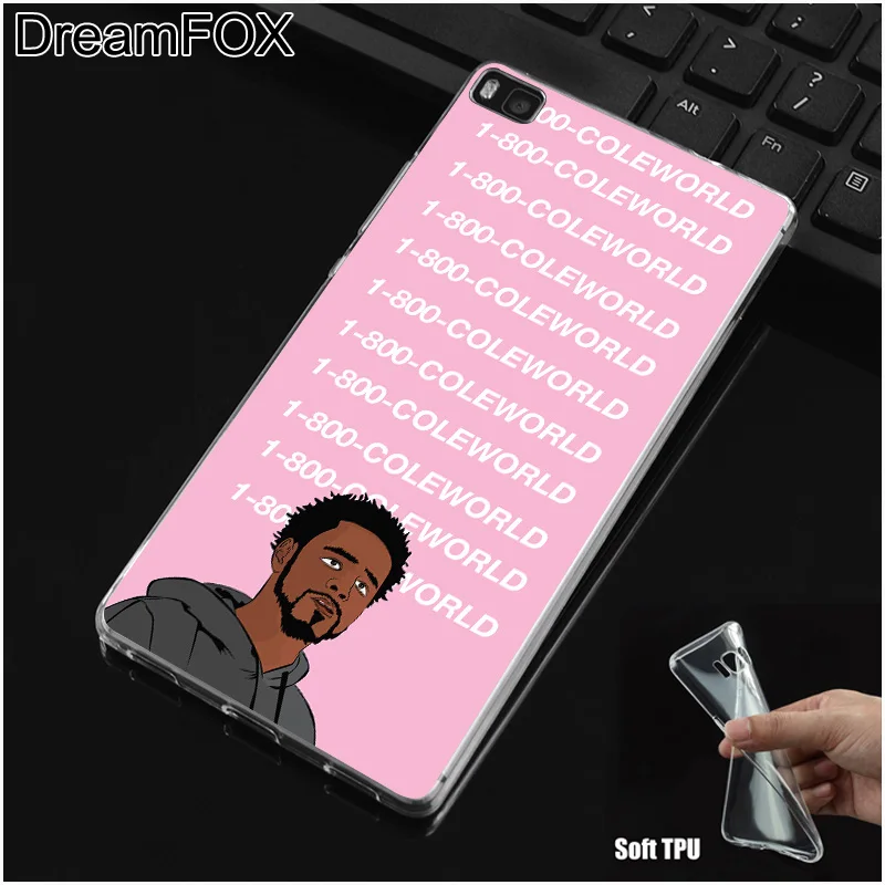Мягкий силиконовый чехол DREAMFOX M339 J Cole из ТПУ для huawei P8 P9 P10 Lite Plus 2017 Honor 8 Pro 9 6X |