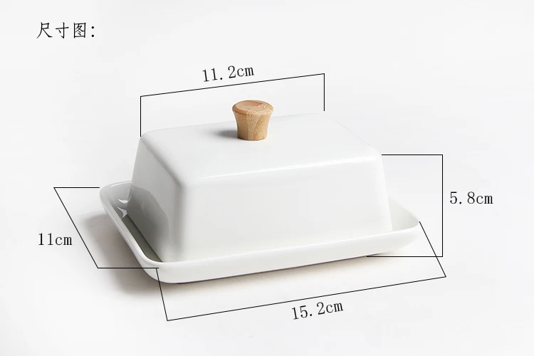 christmas White ceramic sushi small dish fruit compote fine cuisine exquisite dribbling cover butter | Дом и сад