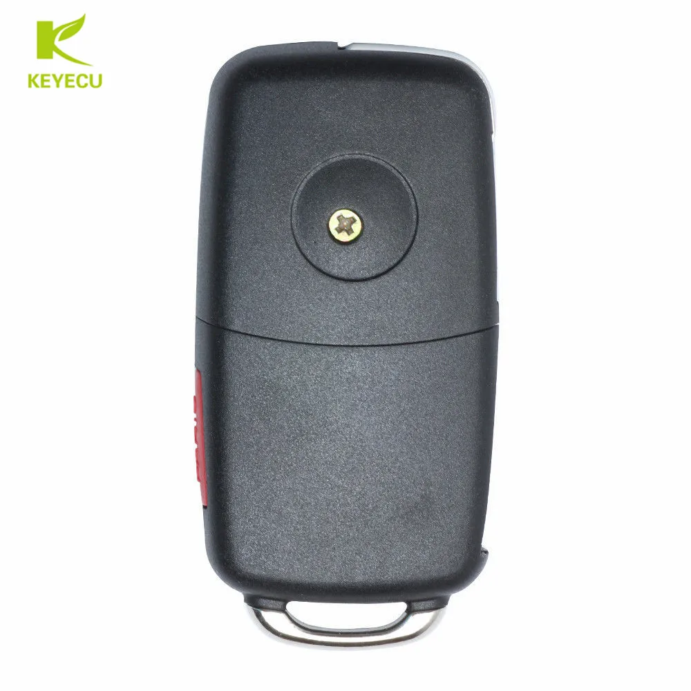 KEYECU Keyless Go функция флип дистанционный ключ-брелок от машины 3 кнопки 315 МГц/433 МГц ID46 для Volkswagen Touareg 2002 2003 2004 2005-2010