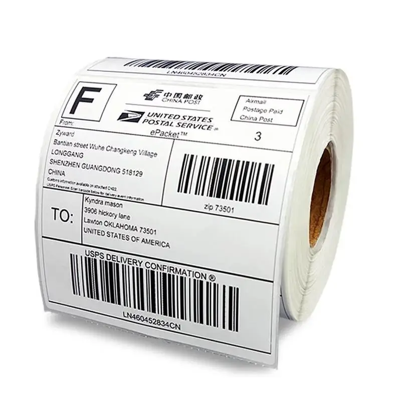 Amazon этикетка FBA Matt a4 SKU / UPC этикетки для принтера штрих кода 50 листов термальная 4x6