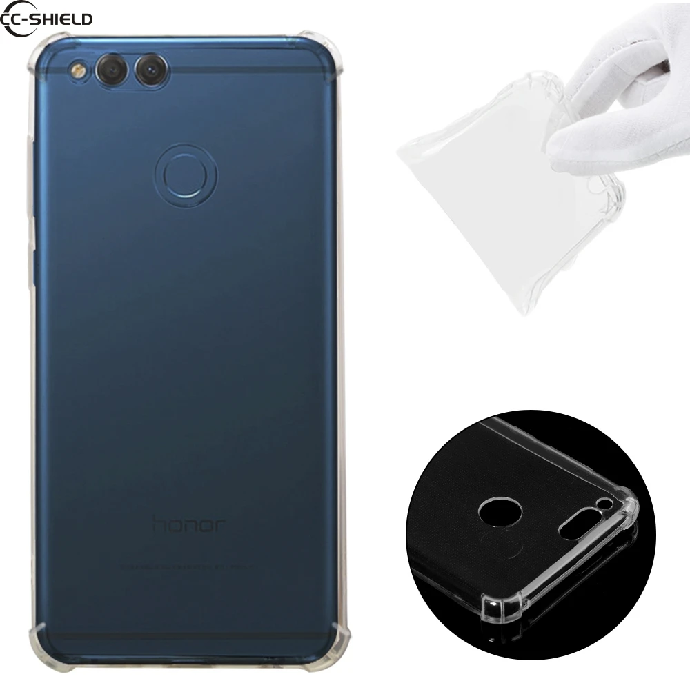 Мягкий чехол для Huawei Honor 7X BND L21 ультра тонкий прозрачный ТПУ силиконовый X7 BND-L21