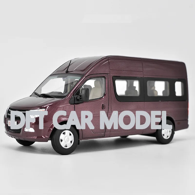 1:24 игрушечные автомобили из сплава dongfeng MPV модель автомобиля Детские