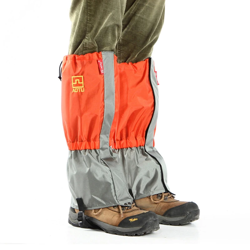 Outdoor Hiking Legwarmers leg cover Gaiters Water Resistant Anti-tear waterproof Leggning Foot Snow Cover Sleeve Foots | Спорт и