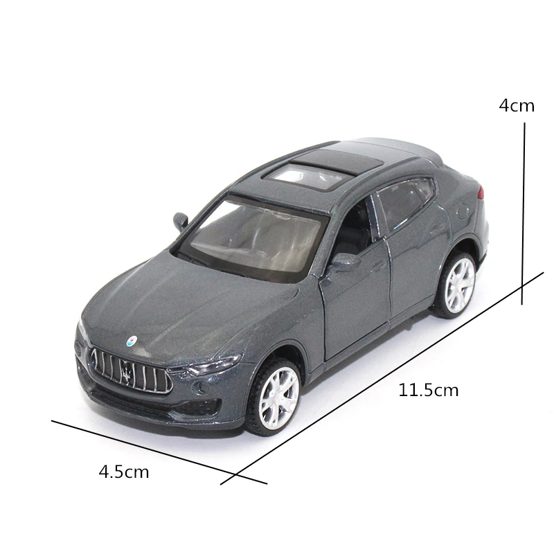 CAIPO 1:43 Maserati Levante SUV литая модель автомобиля металлический материал детские