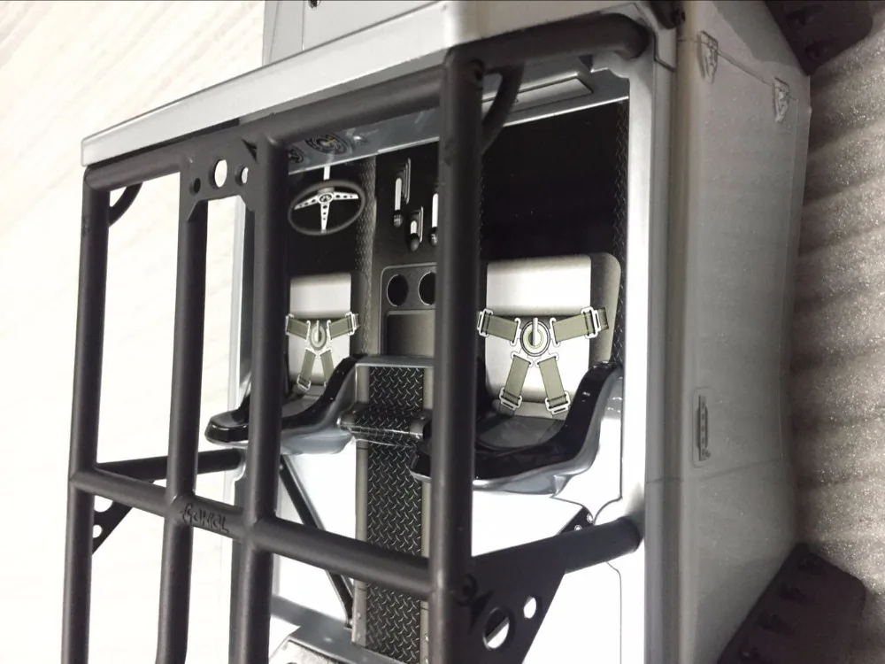 Гонки по оси 2012 Jeep Wrangler Unlimited Rubicon Body . 040 (серый) Сделано в США L450MM W185mm H145mm|jeep body|body