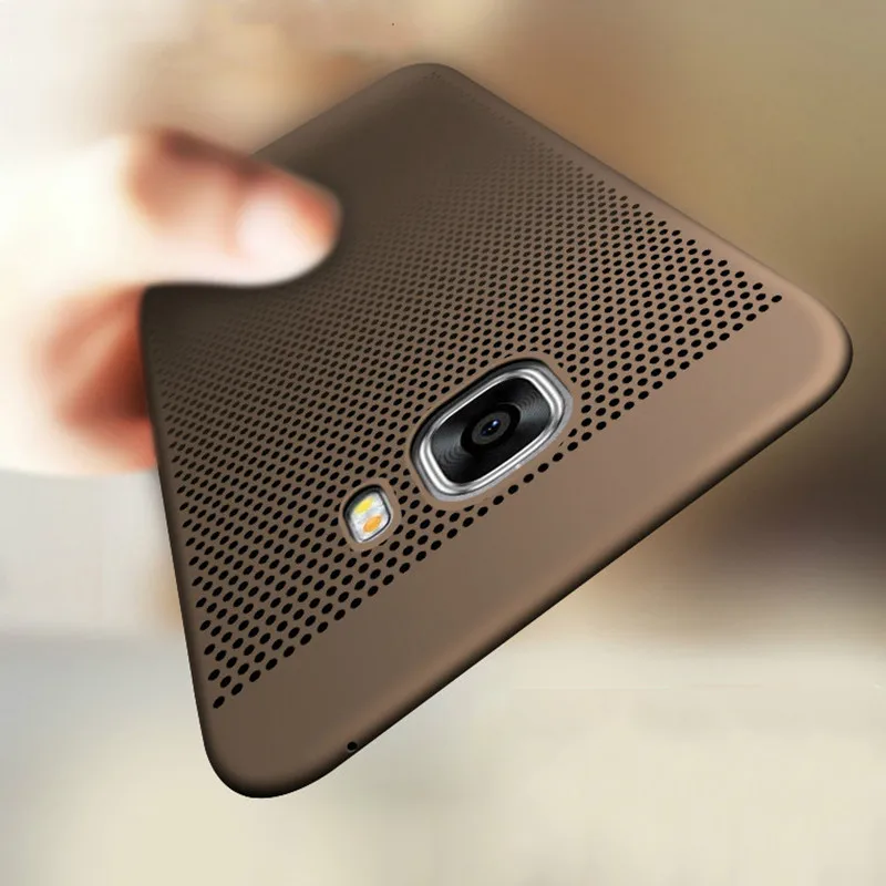 Luxury Heat Dissipation Case For Samsung Galaxy S8 S9 Plus S6 S7 Edge S5 A3 A5 A7 J3 J5 J7 2016 2017 A8 2018 Cover Cases shell |