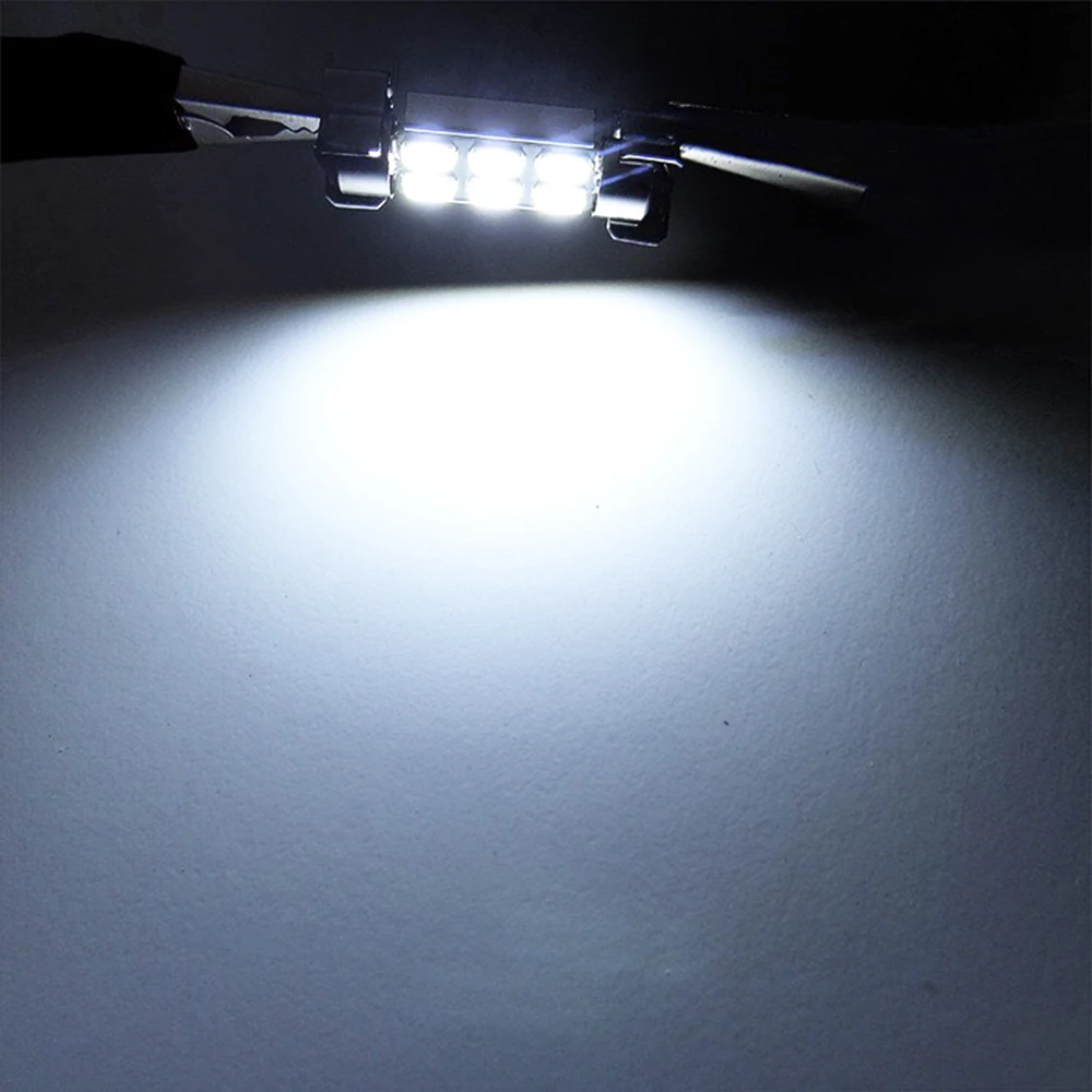 YSY 2 шт. Canbus купольная гирлянда 6SMD 5630 LED 39 мм 12 В C5W светодиодная для дорожек