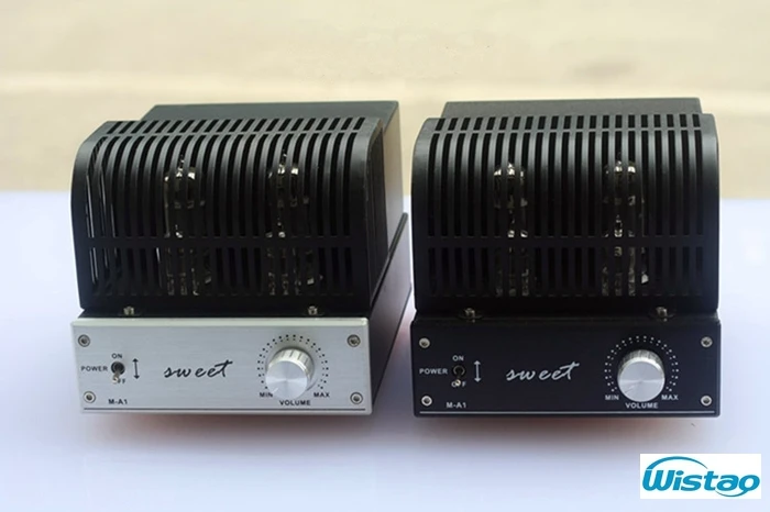 IWISTAO HIFI мини ламповый усилитель 2x3 Вт Класс A одноконцевый 6J1 предусилитель 6P1 усилитель мощности для настольного аудио 110~ 240 В