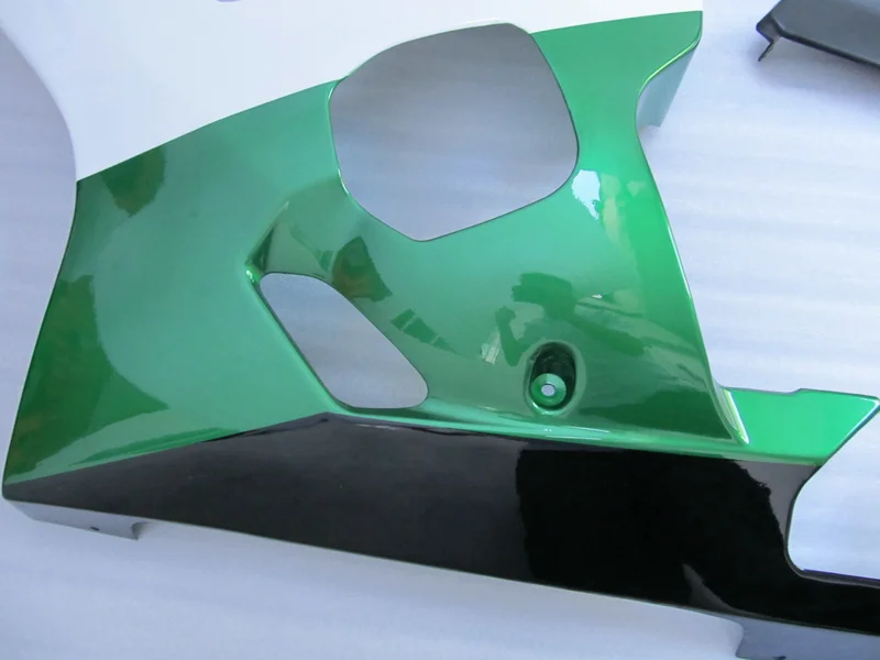 Комплект обтекателей для мотоцикла SUZUKI GSXR600 750 K4 04 05 GSXR 600 2004 2005 ABS Зеленый Белый