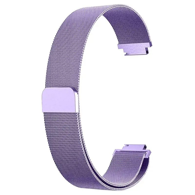 Для Fitbit Inspire HR/ace2 Замена ремешка Миланская петля магнитный браслет из нержавеющей стали Betl для Fitbit Inspire - Цвет: Розовый песок