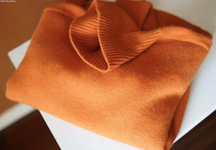 

2019 new winter High-quality Double thickening loose turtleneck cashmere sweater female sweater cashmere pullover sweater