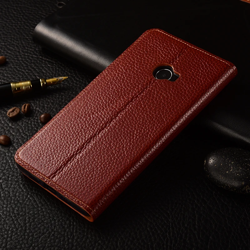 Чехол для Xiaomi mi Note 2 откидной подставка из натуральной кожи|note case|note 2mi note |