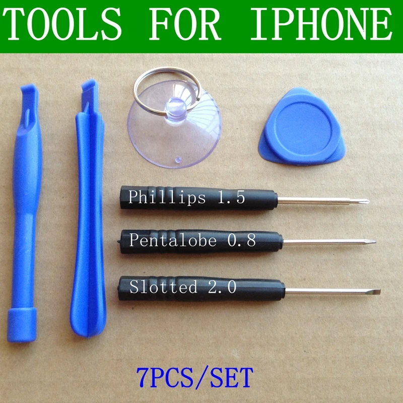 5/6/7/8/9 in1 (300SET) Professional Repair Tools call phone screw driver With Pentalobe 0.8 Screwdriver For APPLE ALL iphone | Инструменты