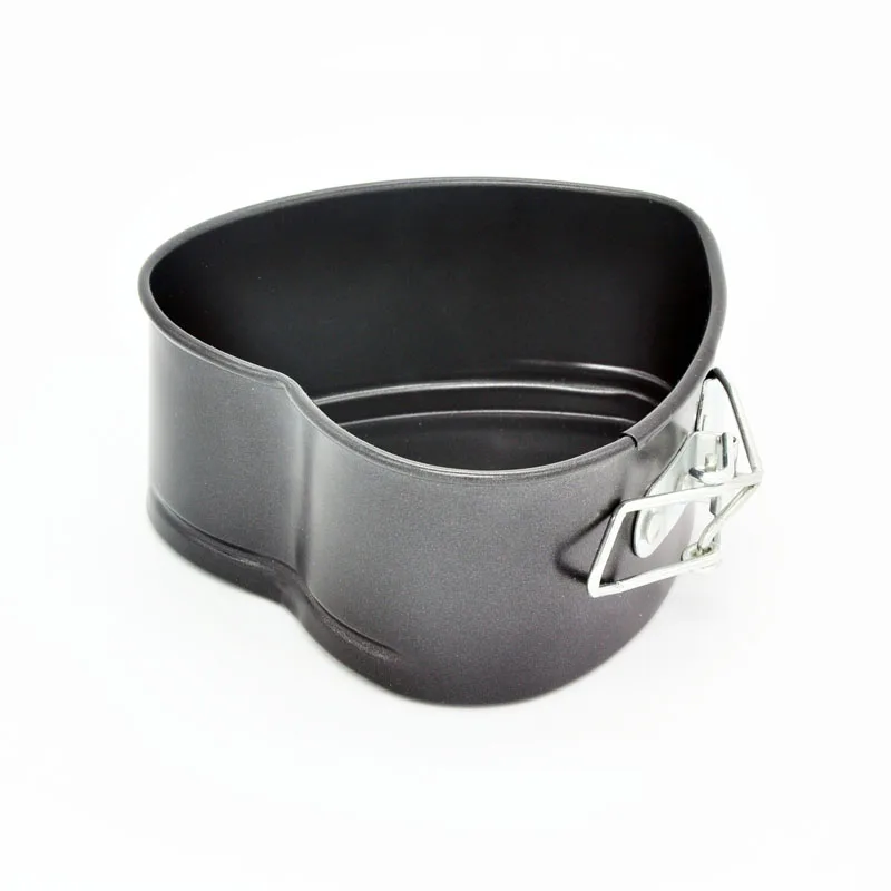 4 дюйма антипригарная пружинная форма чизкейк Сковорода в форме сердца для торта