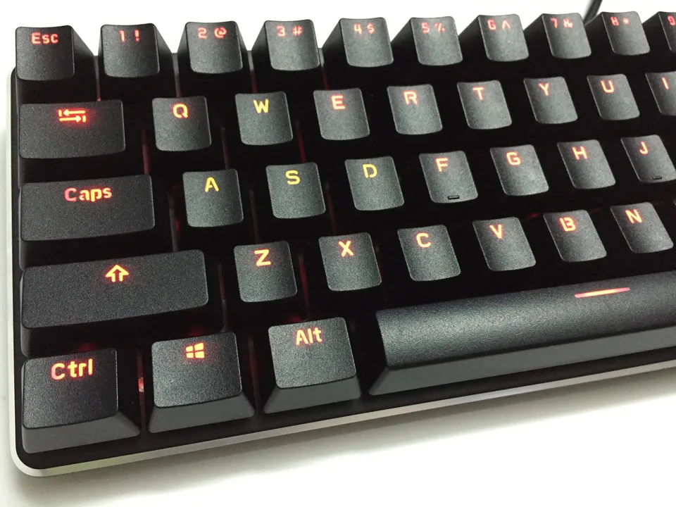Сыр белая клавиатура вишня mx Переключатель 104 ключ просвечивающие колпачки