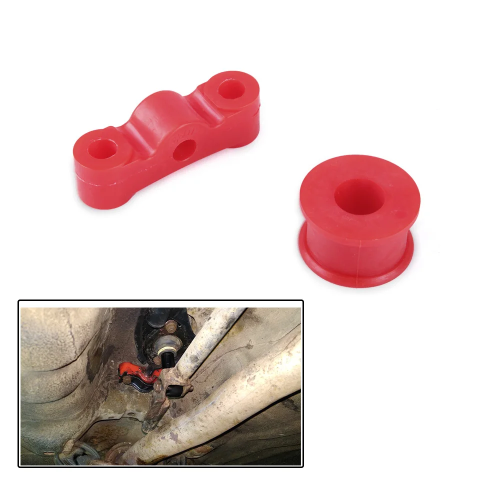 RASTP-2Pcs красный B Серия B16 B18 полиуретановая Автомобильная втулка переключения передач комплект для Honda Civic 1984-1987 RS-SFN054
