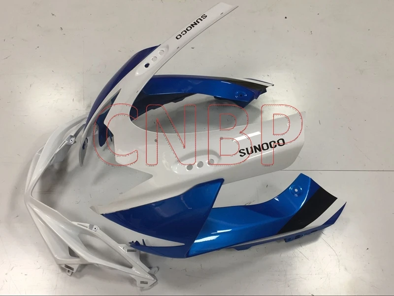 Обтекатели GSXR 600 2011- K11 Синий Белый Кузов GSX-R600 2011 наборы кузова GSX-R600 без краски