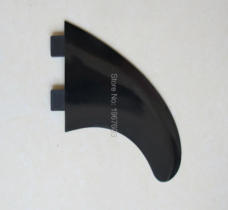 Дешевый нейлоновый пластиковый плавник для серфинга Tri G5 Набор доски черная