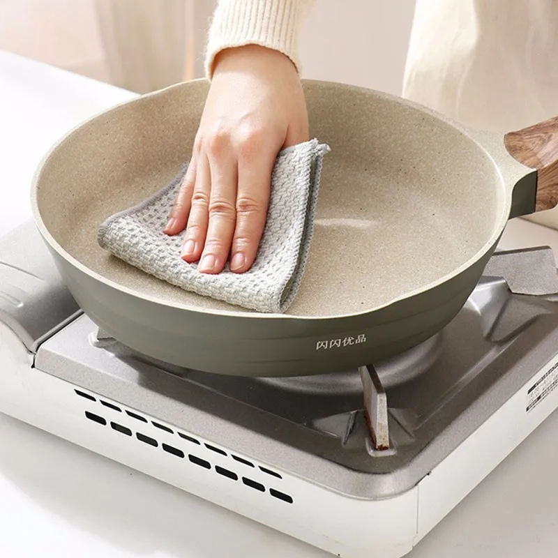 Мраморный каменный противень антипригарная сковорода многофункциональная