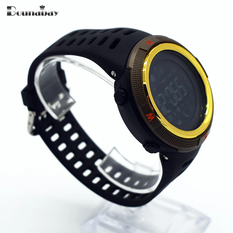 Водонепроницаемые наручные автоматические часы для мужчин digitais Бег мужские