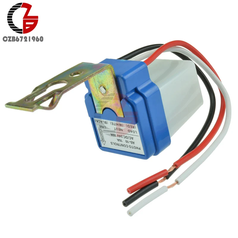 Высокое качество 12V 10A Авто AC DC Вкл/Выкл фотоэлемент уличный светильник фотореле Сенсор Переключатель