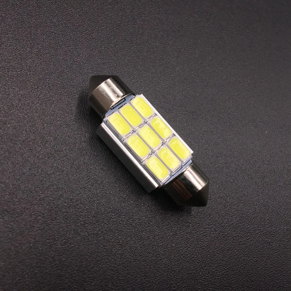 Лед сине белые 5630 5730 SMD CANBUS Festoon Dome C5W 6418 ошибок автомобиля светодиодный светильник