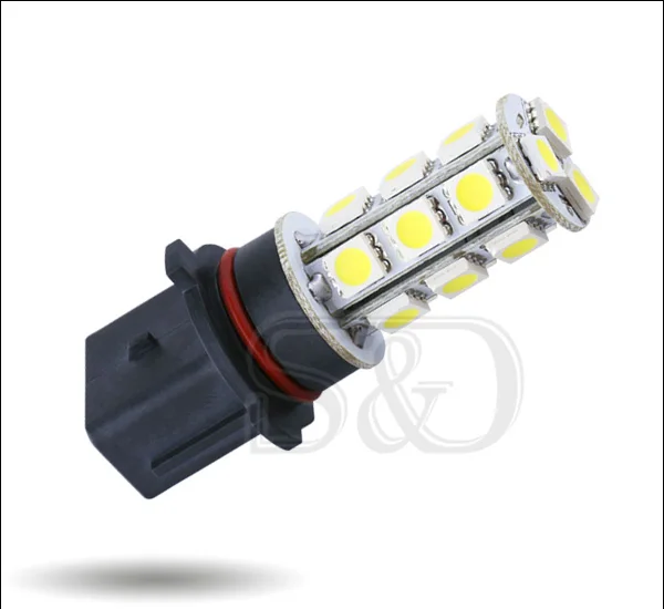 2 шт. P13W 18 SMD 5050 Чистый Белый DRL Противотуманные фары светодиодный автомобиль лампа