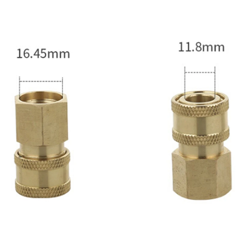 БЫСТРОРАЗЪЕМНАЯ муфта Чистка стирка мойка давления садовый шланг сильная латунь