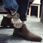 Замшевые мужские ботинки челси XEK, роскошные мужские ботинки, оригинальная Мужская обувь в британском стиле, повседневная обувь YYJ22