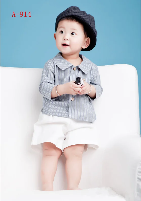 Dvotinst Baby Boys Photography Props Gentleman Outfits Clothes Set for 3-6M Fotografia Wedding Party Studio Shoot Photo Prop | Детская