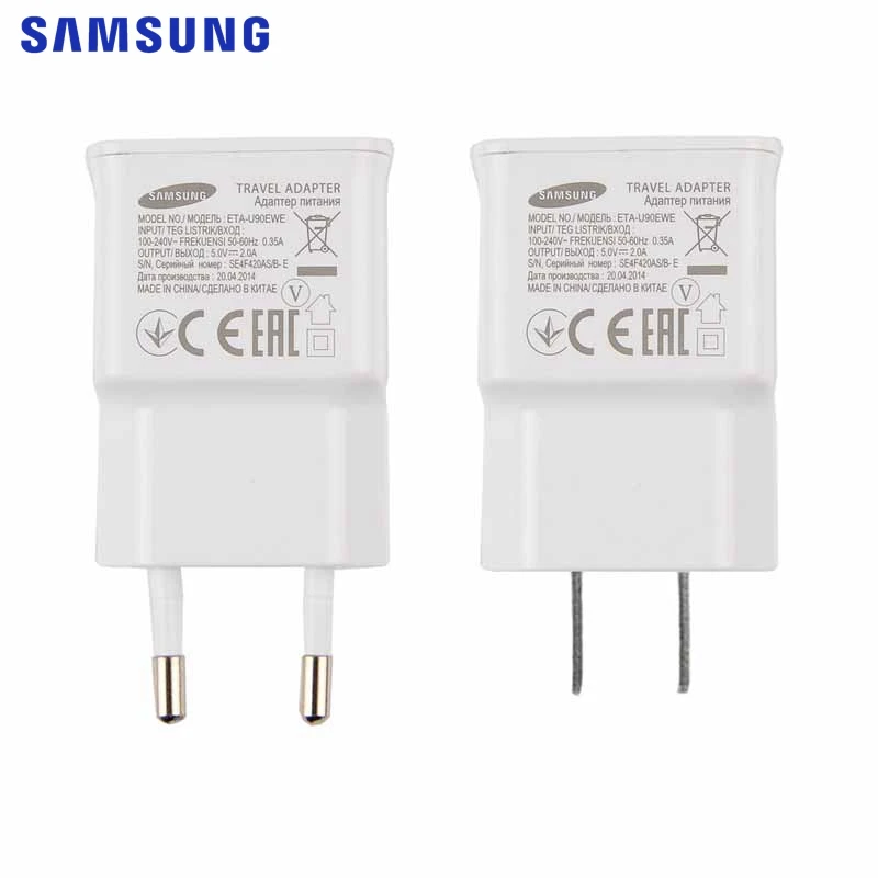 Оригинальное Адаптивное быстрое зарядное устройство SAMSUNG Micro USB кабель для Samsung