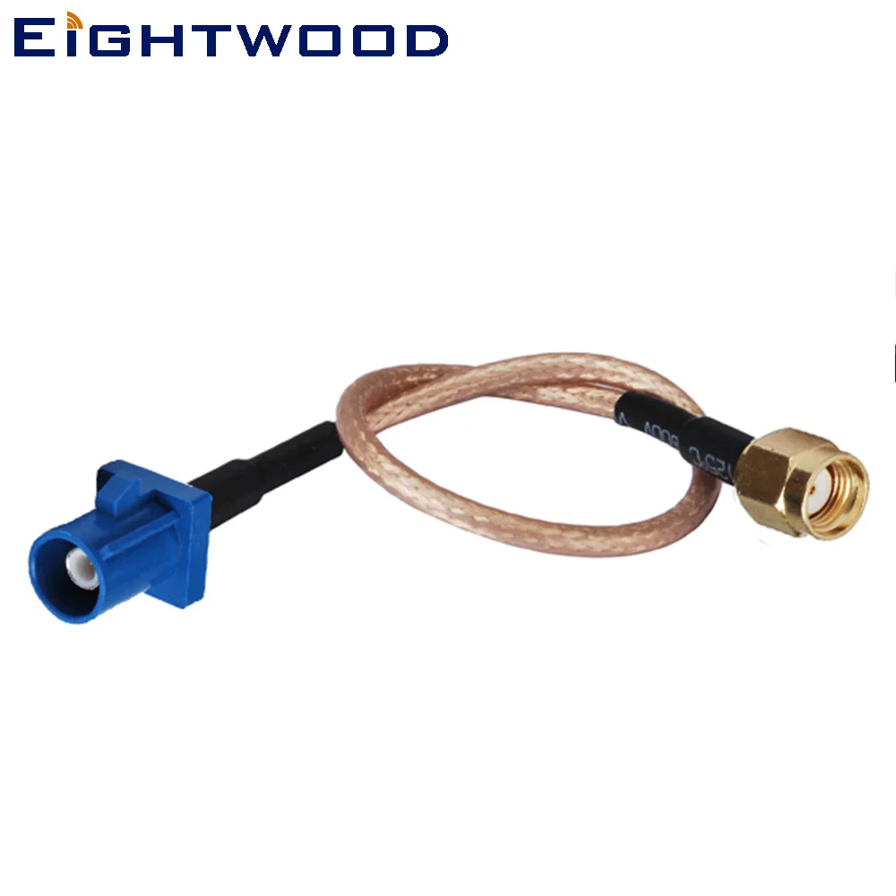 Адаптер для автомобильной GPS-антенны кабеля Fakra C вилка прямая с быстроразъемной