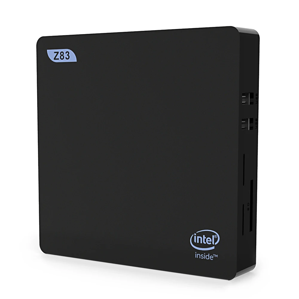 Z83V мини ПК 2 ГБ DDR3 32 rom Intel Atom X5 Z8350 Fanless X86 ТВ коробка LAN USB BT4.0 WiFi многоязычный
