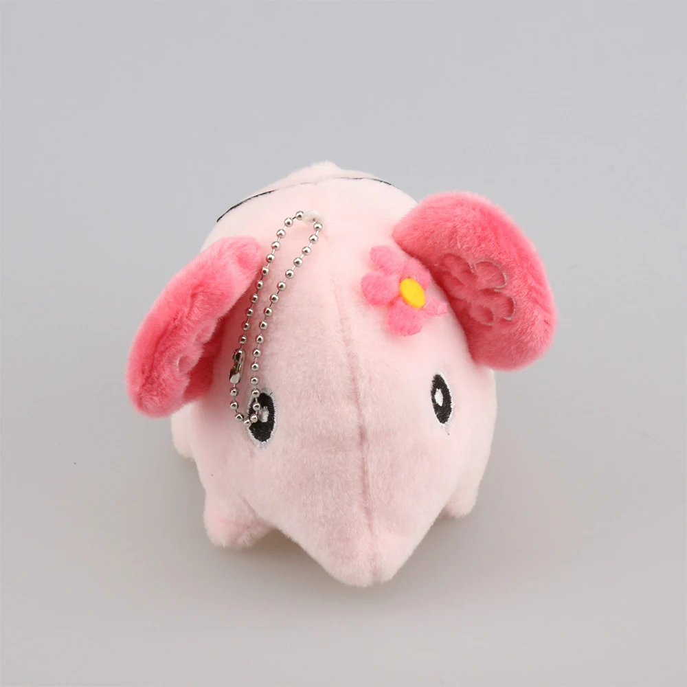 Распродажа два размера милый мультяшный брелок для ключей со слоном кольцо