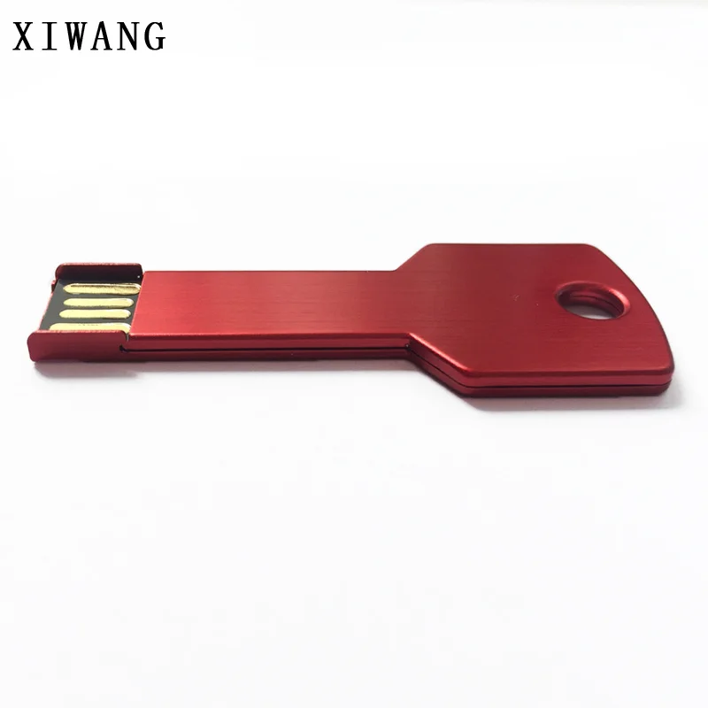 Usb флеш-накопитель 16 Гб в форме ключа, флеш-накопитель 32 ГБ, Водонепроницаемая usb флешка 2,0, металлическая ручка-накопитель 64 ГБ, браслет 4 ГБ 8 ГБ 128 ГБ, Подарочный логотип