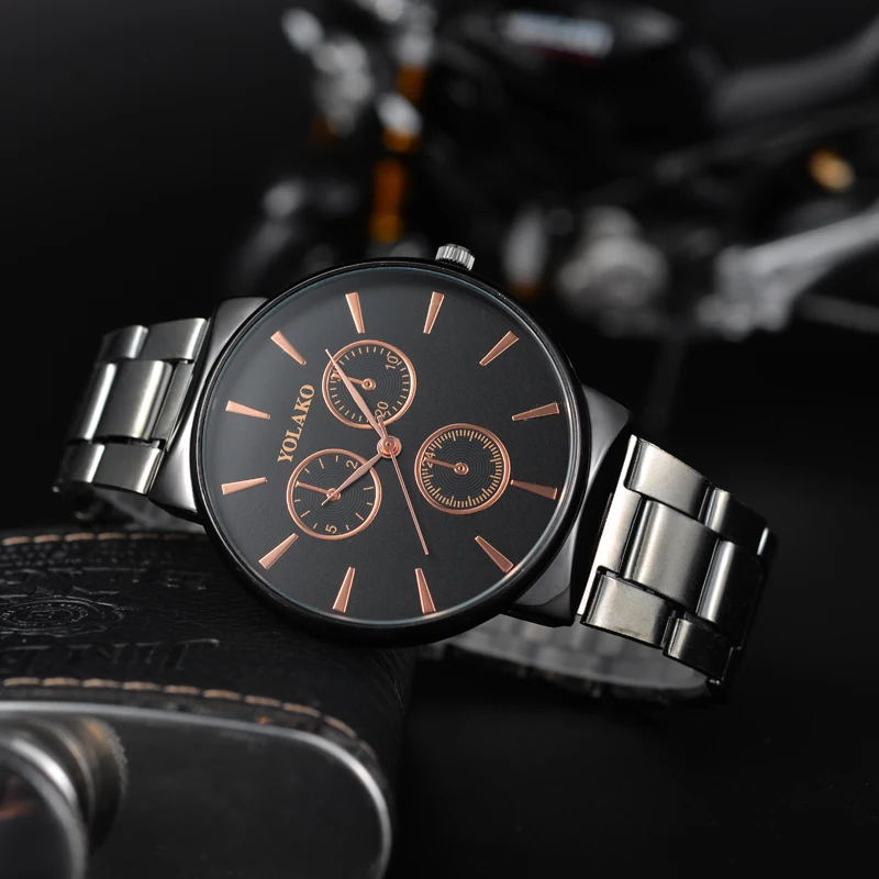 Часы наручные мужские кварцевые в минималистичном стиле люксовые брендовые