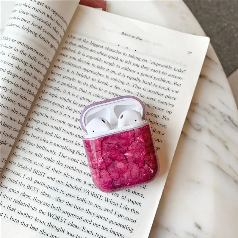 style 6 Забавный абстракционный узор для Airpods Pro чехол Роскошный прозрачный Bluetooth наушники защитный чехол для air pods 3/2 мягкий чехол - Цвет: style 6