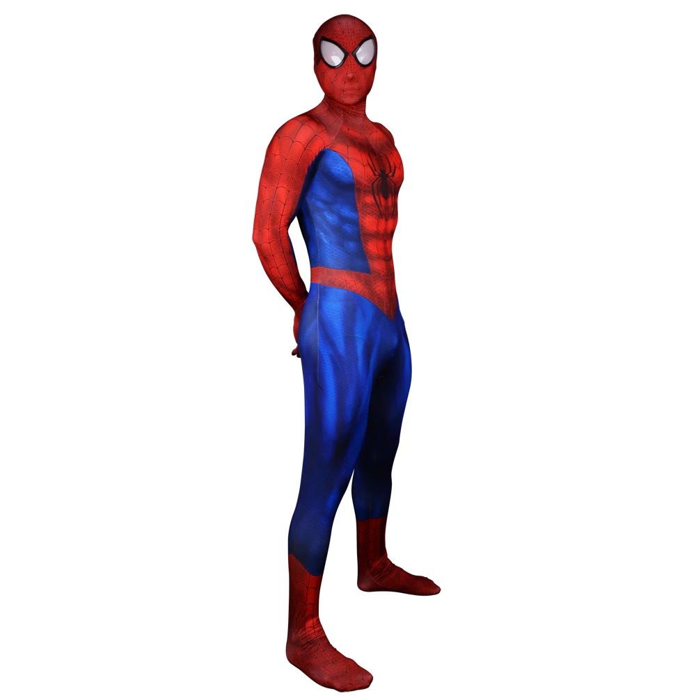 Костюм Человека-паука для косплея, 3D принт Человека-паука, Zentai,,, костюм