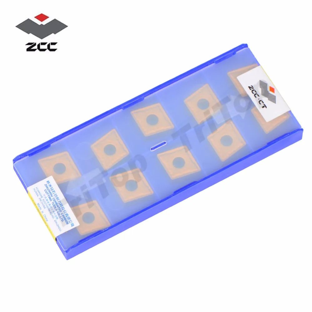 

FREE SHIPPING CNMG160612-PM YBC251 ORIGINAL ZCC.CT YBC251 CNMG 160612 CNC turning inserts CNMG543 semi finishing for steel