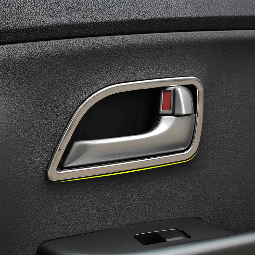 ABS хромированная отделка дверная ручка крышка интерьера украшение кольцо