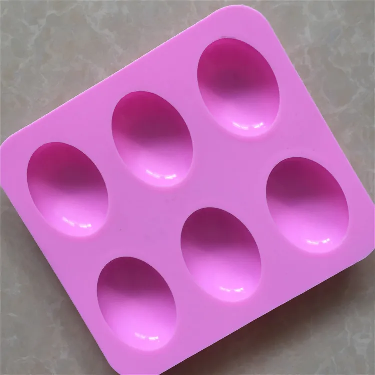 8 полости Яйца Силиконовые формы торта ароматерапия свечная форма ручной работы