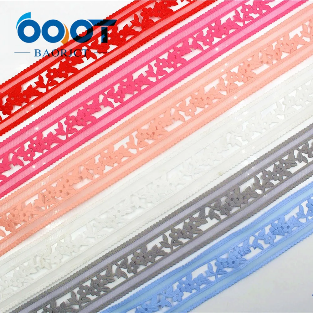 OOOT BAORJCT 17122316 hot sale 40 mm 10 yards hollow Flowers satin ribbon DIY handmade materials Clothing accessories | Дом и сад
