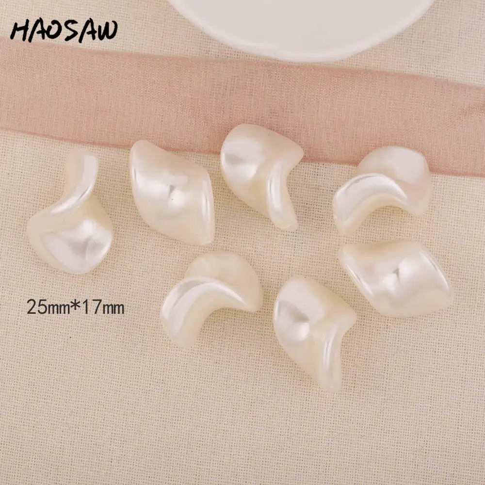 HAOSAW выберите 10 шт./лот классические бусины/витые круглые/имитация жемчуга/DIY