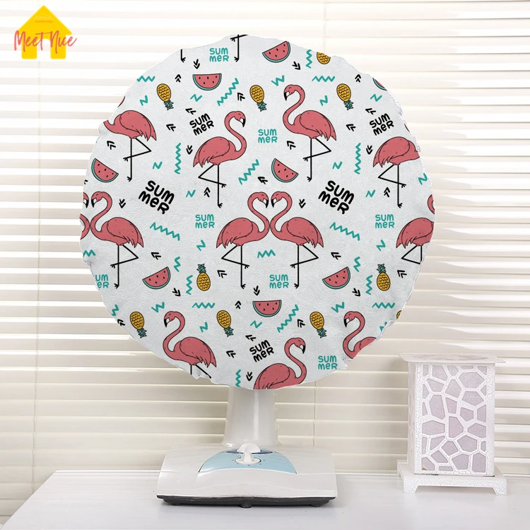 Meet Nice Electric Fan пыленепроницаемый защитный чехол для хранения сумки с мультяшным