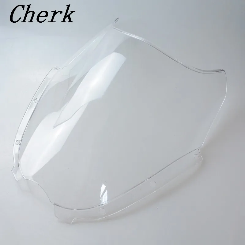 Новый прозрачный лобовое стекло с двойным пузырьком обтекатель ветрового стекла