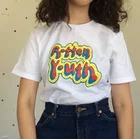 Kuakuayu HJN Rotten Youth Женская модная Винтажная футболка в стиле гранж белая футболка
