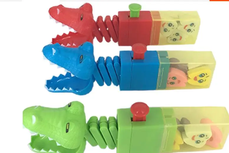 Выдвижная игрушка из крокодиловой кожи детские игрушки креативные забавные