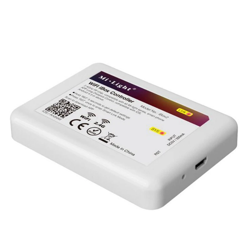 Mi Light WiFi iBox 2 LED контроллер Smart 4G беспроводной RF RGB контроль для Mi. RGBW WW RGBCCT лампа