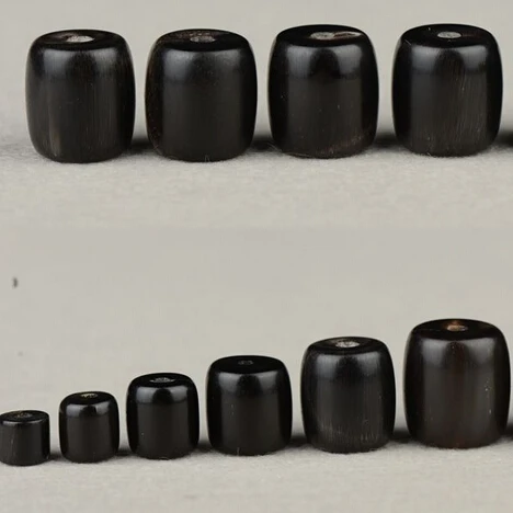 Ручной работы черный рог яка бусины натуральный Рог малы маркеры тибетские